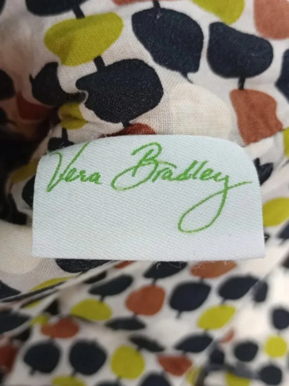 Vera Bradley Crossbody Laptop School Business Bag Cocoa Moss Fall 2013